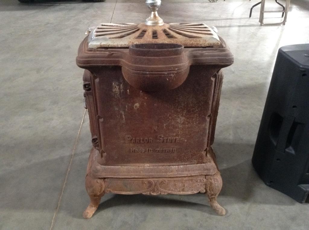 2 Top Cast Iron Parlor Stove