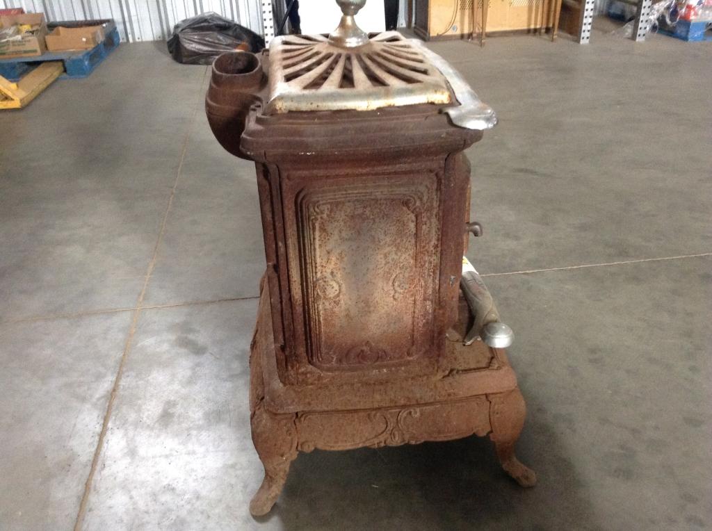2 Top Cast Iron Parlor Stove