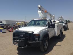 2008 Ford F-450 Single Cab Service Bucket Truck
