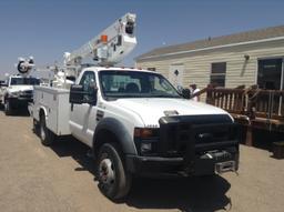 2008 Ford F-450 Single Cab Service Bucket Truck
