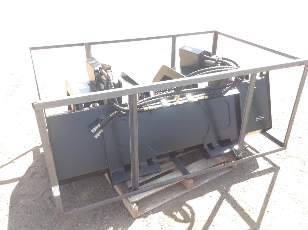 72" Skid Steer Grapple Bucket