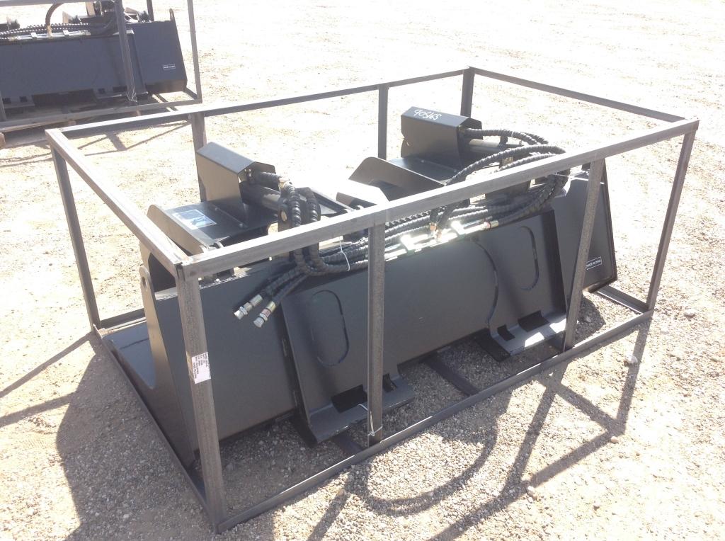 72" Skid Steer Grapple Bucket