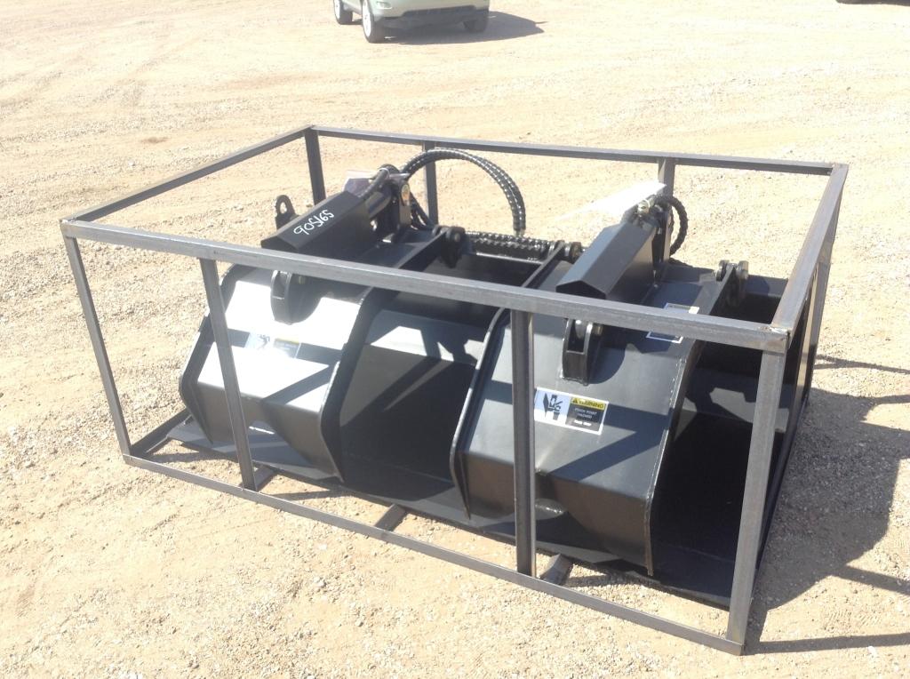 72" Skid Steer Grapple Bucket