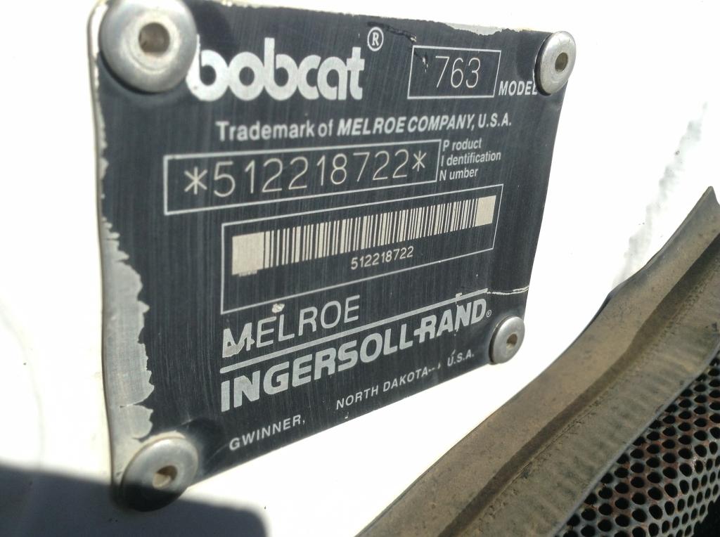 Bobcat 763 Skid Steer