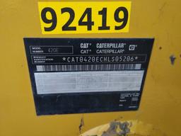 Caterpiller 420E Loader/Backhoe