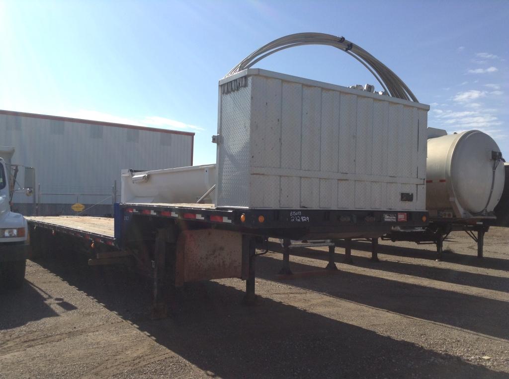 1995 Talbert Step Deck Flatbed Trailer