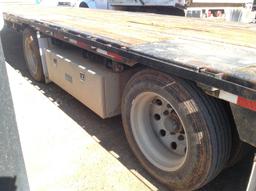 1995 Talbert Step Deck Flatbed Trailer