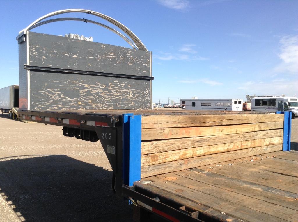 1995 Talbert Step Deck Flatbed Trailer