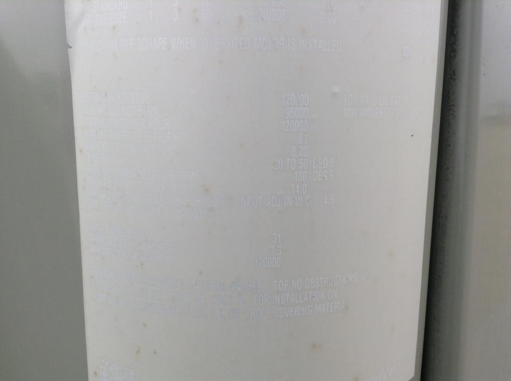 Trane Roof Unit