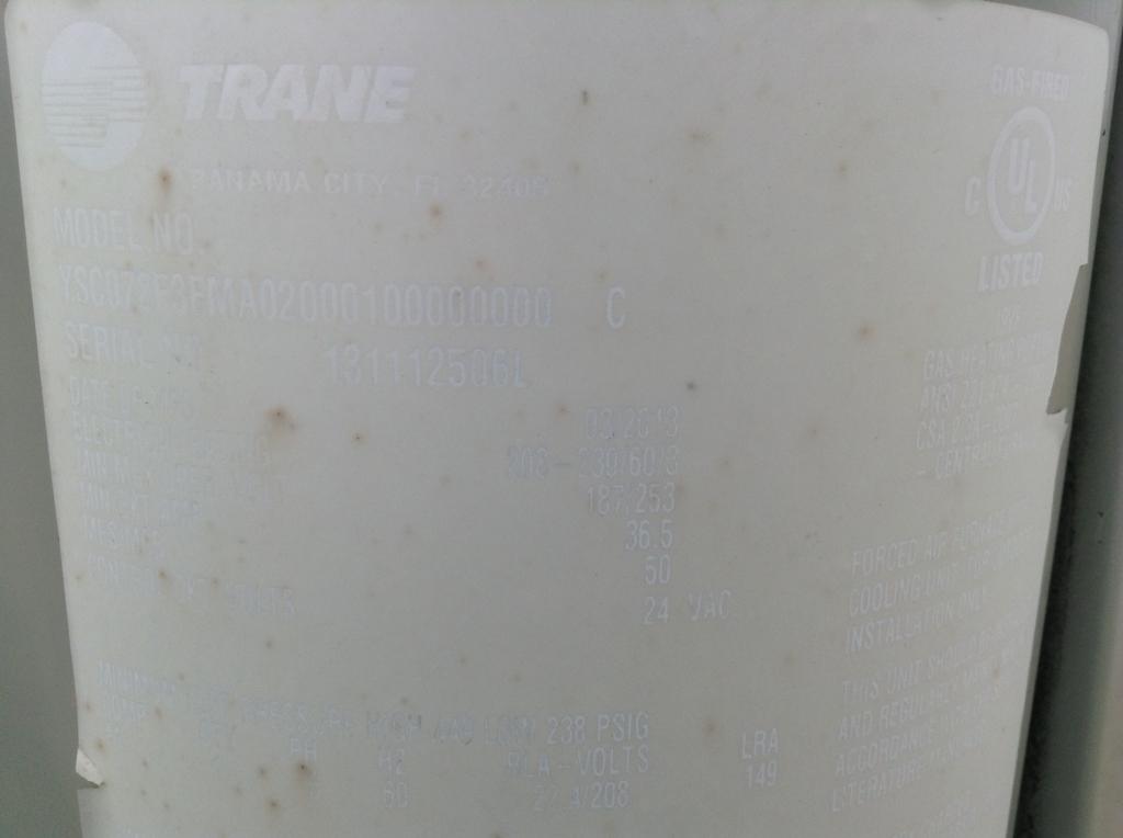 Trane Roof Unit