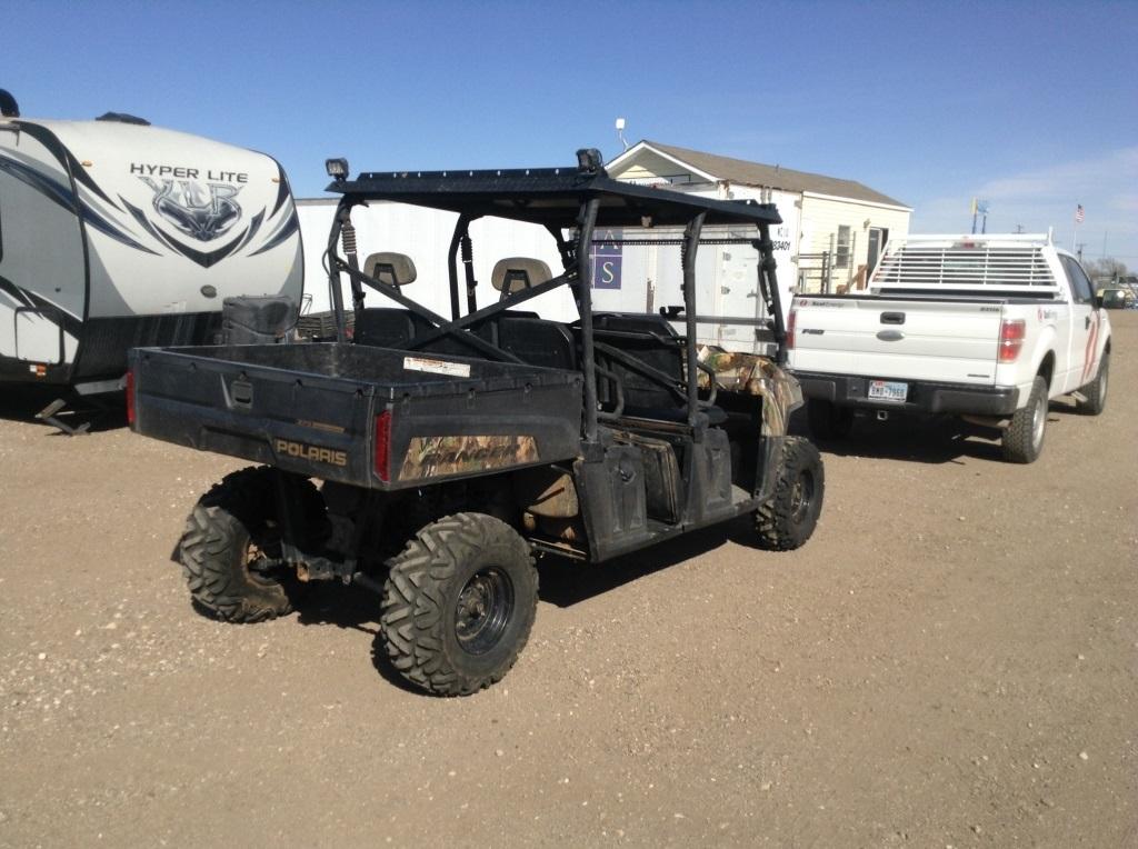 2012 Polaris Ranger Crew RTV Engine Type: 2 Cylinder , Fuel Type: G , Transmission: Automatic , Colo