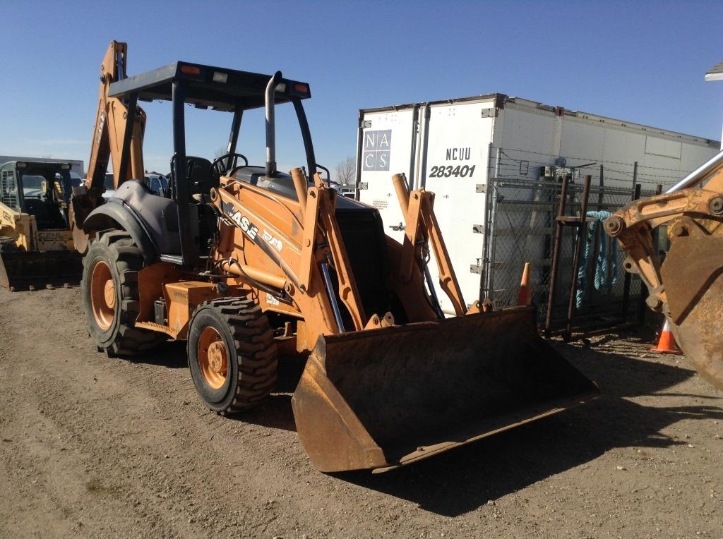 Case 580 M Series 2 Loader/Backhoe Has Hours on 2 Meters 1 Meter Reads 548hrs, and the Other Reads 2