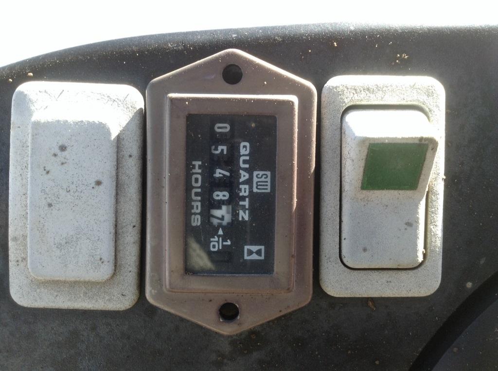 Case 580 M Series 2 Loader/Backhoe Has Hours on 2 Meters 1 Meter Reads 548hrs, and the Other Reads 2