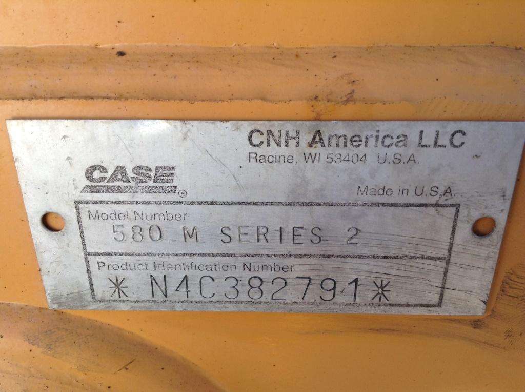 Case 580 M Series 2 Loader/Backhoe Has Hours on 2 Meters 1 Meter Reads 548hrs, and the Other Reads 2