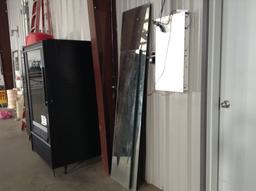 (4) 16" X 66 1/8", (2) 21 1/2" X 86" Wall Mirrors