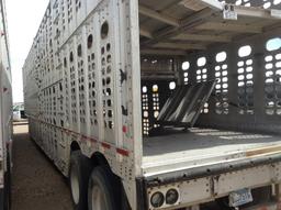 1996 Wilson Cattle Trailer