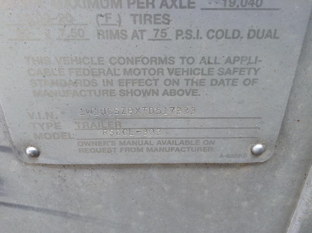 1996 Wilson Cattle Trailer