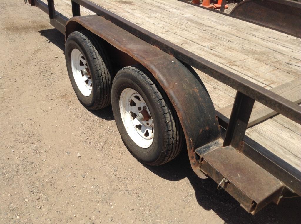 Shopmade Flatbed Utility Trailer