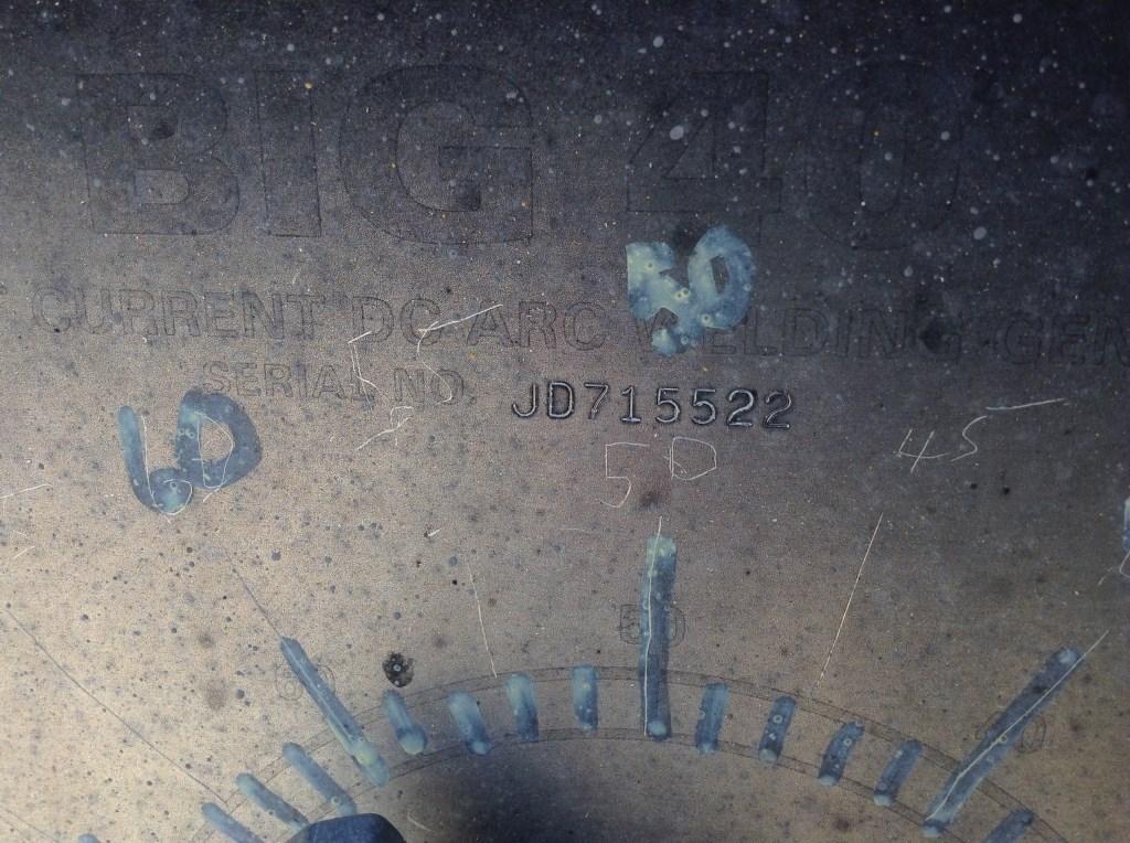 Miller Big 40 Welder