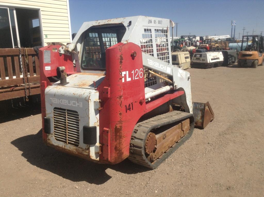 Takeuchi TL126 Skid Steer On Tracks