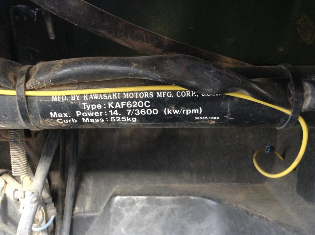 Kawasaki Mule 2500 Utility Cart