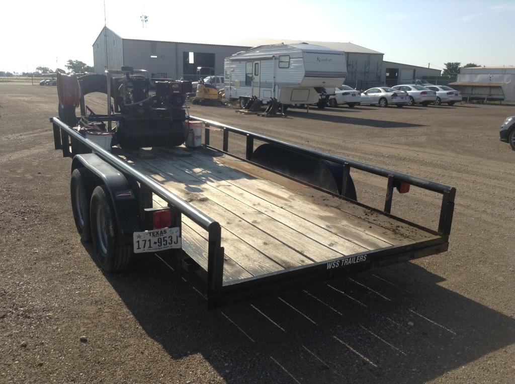 WSS Flatbed Utility Trailer