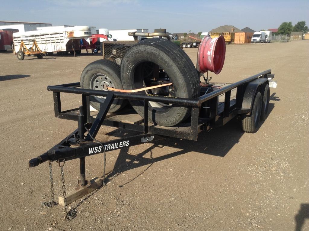 WSS Flatbed Utility Trailer
