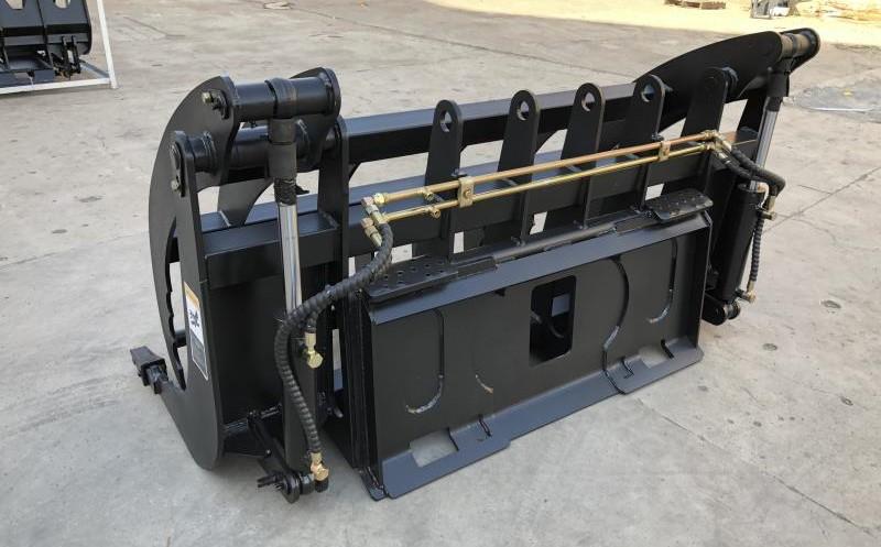 72" Skid Steer Root Rake Grapple
