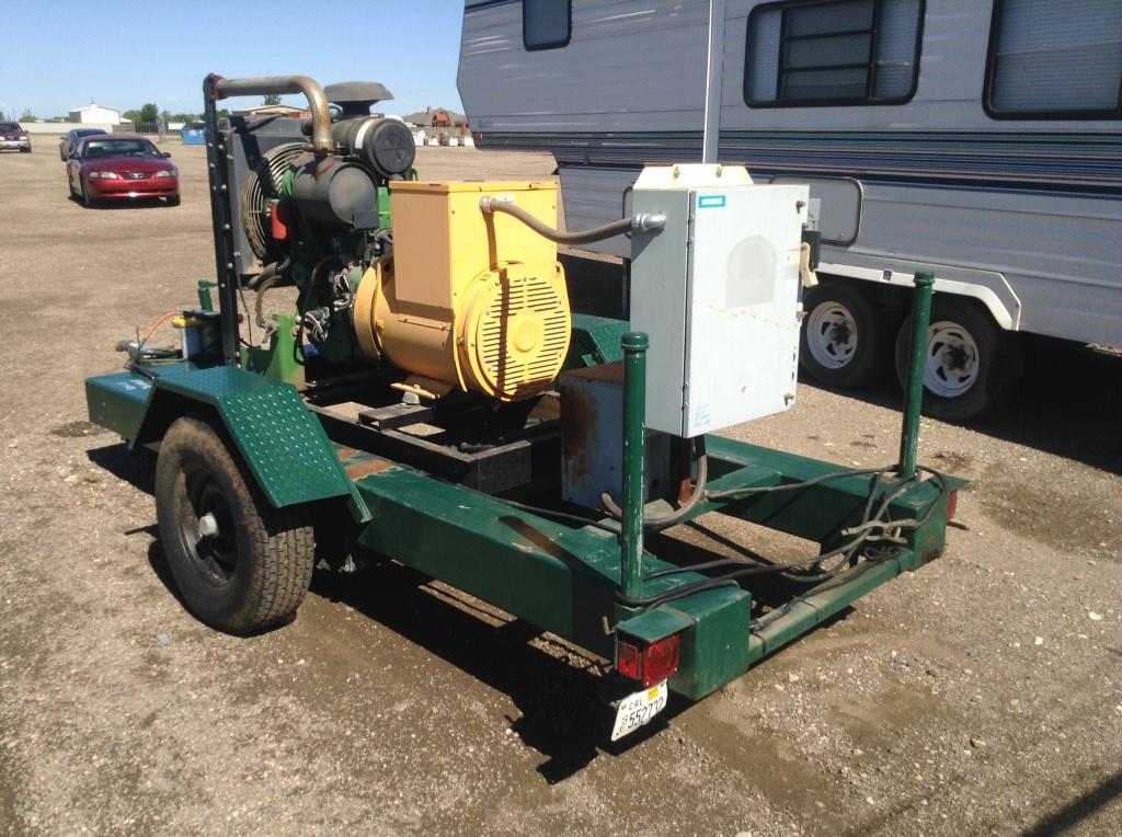 4 Cylinder John Deere Diesel Generator