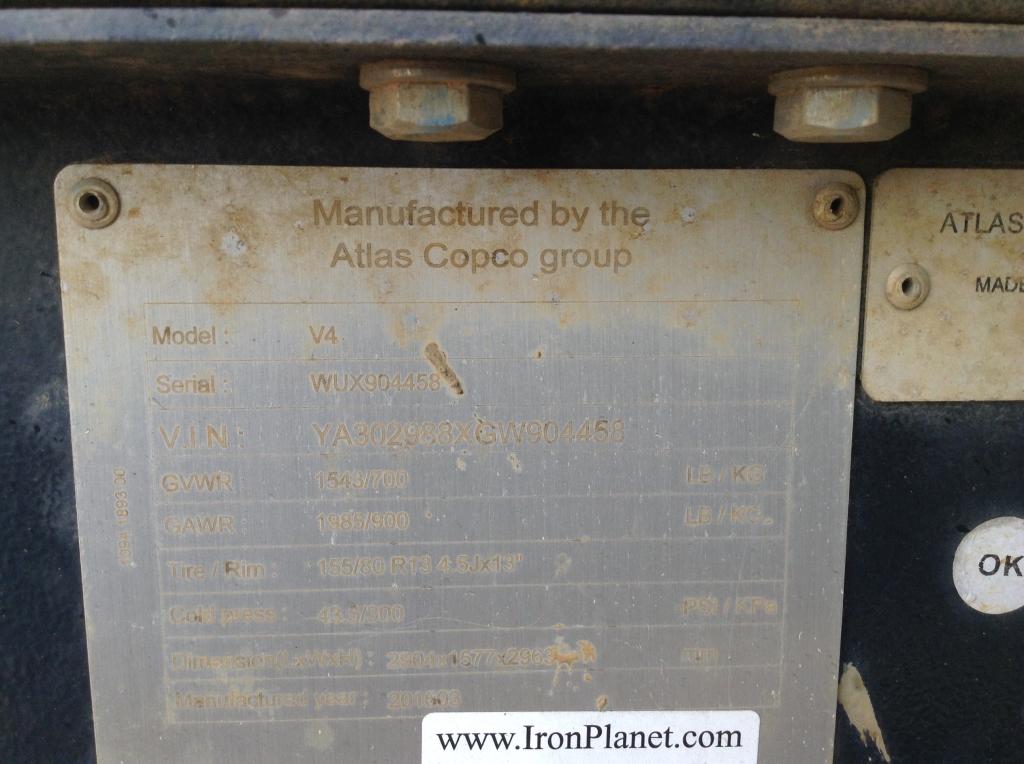 Atlas Copco V4 Light Tower