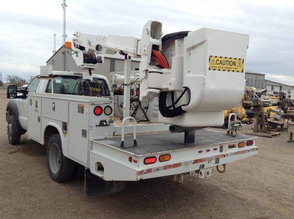 2011 Ford F450 Single Cab Service Bucket Truck 4x4 V8 , Fuel Type: G , Transmission: Automatic , Col