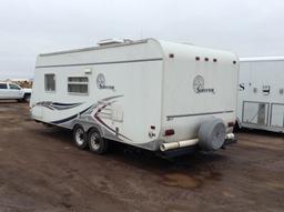 2007 Forest River Surveyor Camper Length: 20' , Tandem , 2 5/16'' Bumper Pull , Color White , VIN: 4