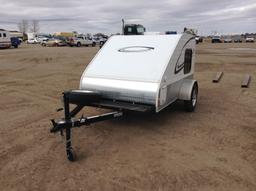 2011 Pleasant Valley Teardrop Camper Length: 8' , Single Axle , 2'' Bumper Pull , Color: White , VIN