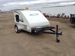 2011 Pleasant Valley Teardrop Camper Length: 8' , Single Axle , 2'' Bumper Pull , Color: White , VIN
