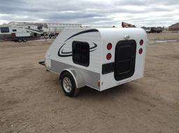 2011 Pleasant Valley Teardrop Camper Length: 8' , Single Axle , 2'' Bumper Pull , Color: White , VIN