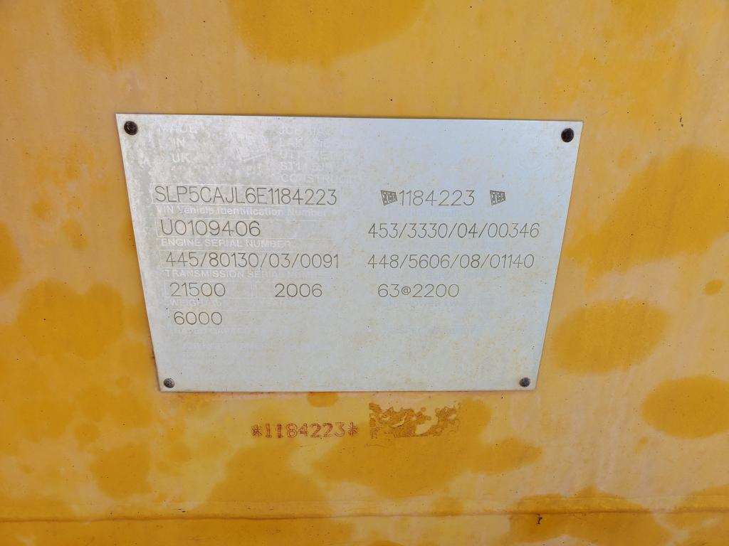 2014 JCB 506C Telehandler Engine Type: 4 Cyl , Fuel Type: D , Transmission