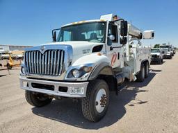 2008 International 7400 SFA Digger Derrick Service 6x6 6 cyl , Fuel Type: D
