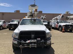 2012 Dodge Ram 5500 Arial Bucket Service Truck Chassis w/Versalift , ODO Re