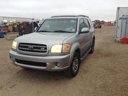 2004 Toyota Sequoia SUV SUV RWD V8, 4.7L , Fuel Type: G , Transmission: A4