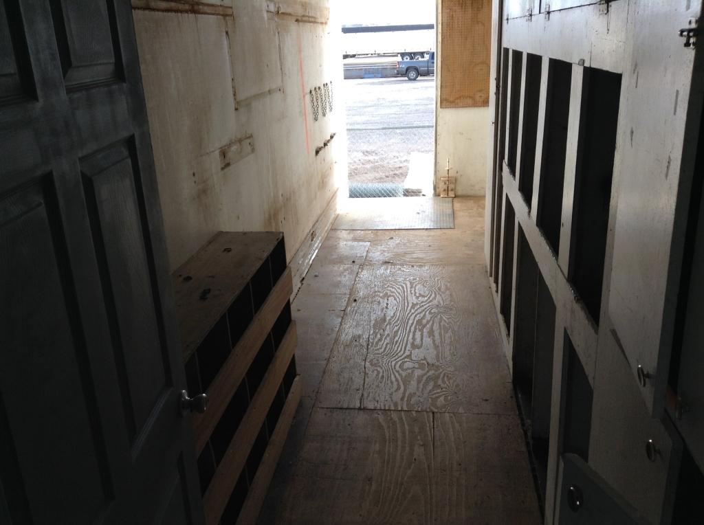 1983 Utility Office Trailer , Length: 53' , Dual Tandem Axle , Inverted 5th
