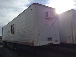 1983 Utility Office Trailer , Length: 53' , Dual Tandem Axle , Inverted 5th