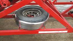 1991 Shopmade AC Car Hauler , Length: 32' , Tandem , Gooseneck , Color: Red