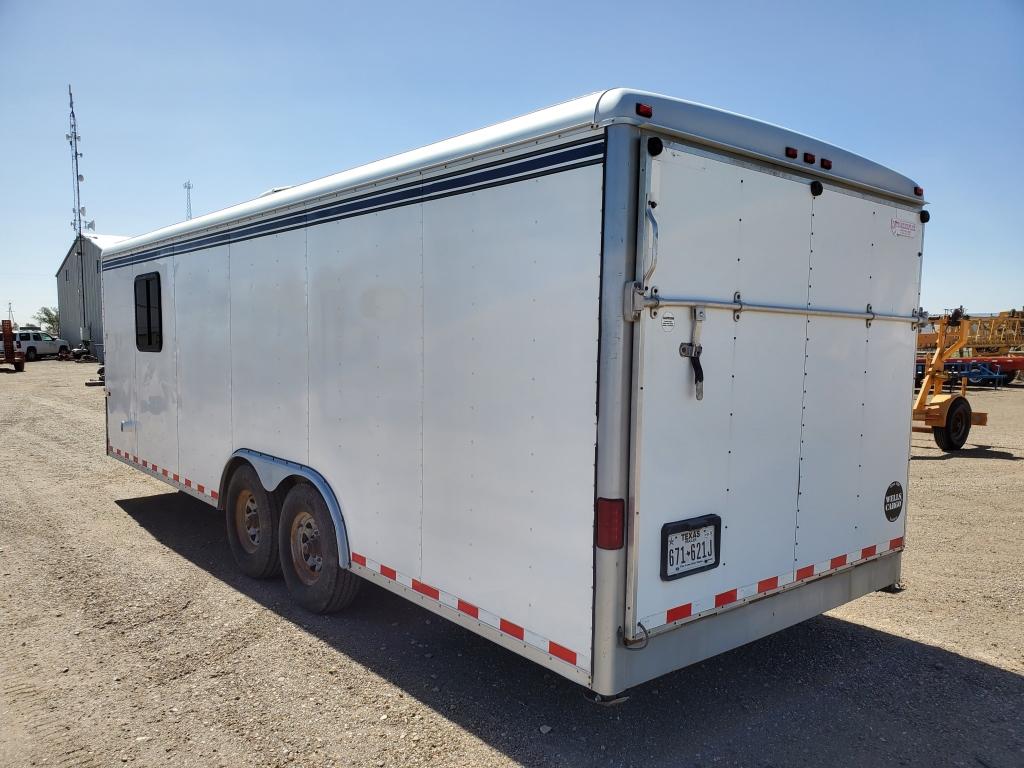 2004 Wells Cargo Mobile Office Trailer , Length: 18' , Tandem , Bumper Hitc
