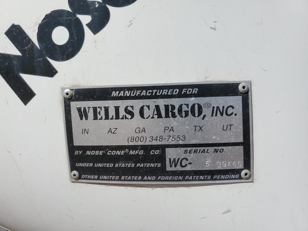 2004 Wells Cargo Mobile Office Trailer , Length: 18' , Tandem , Bumper Hitc