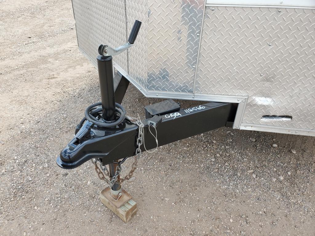 2014 Covered Wagon Enclosed Trailer , Length: 24' , Tandem , Bumper Hitch ,