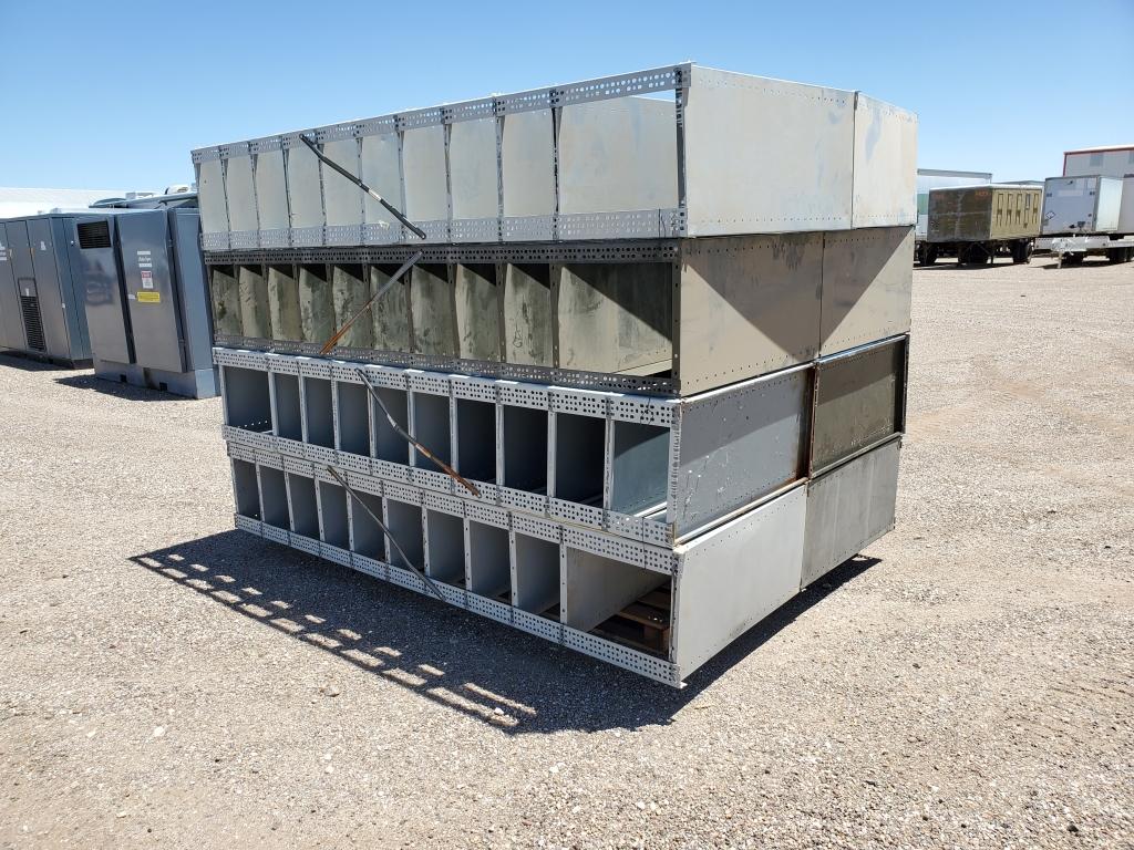 (4) 6' x 18" x 9' Dexron Shelving