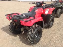 2015 Honda Trx500fm1f Fourtrax Foreman Atv