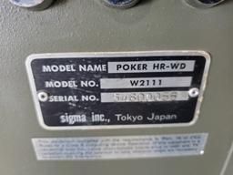 Draw Poker Electronic Gaming Machine