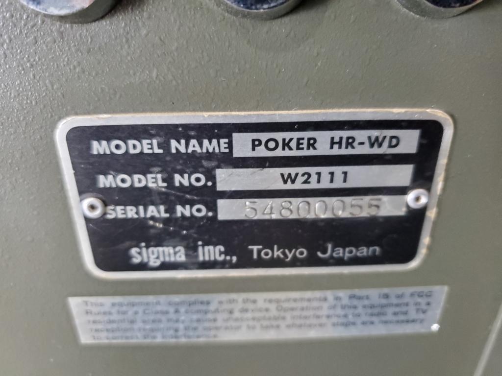 Draw Poker Electronic Gaming Machine