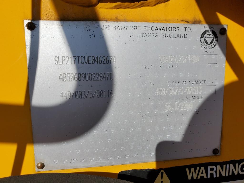 2014 Jcb 217 Loader/backhoe